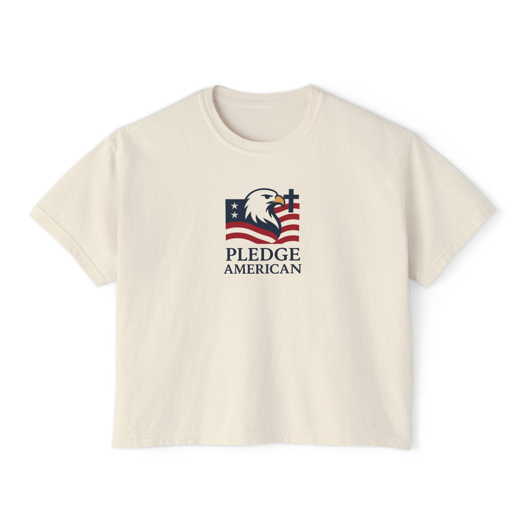 The Pledge American Women's Boxy Tee