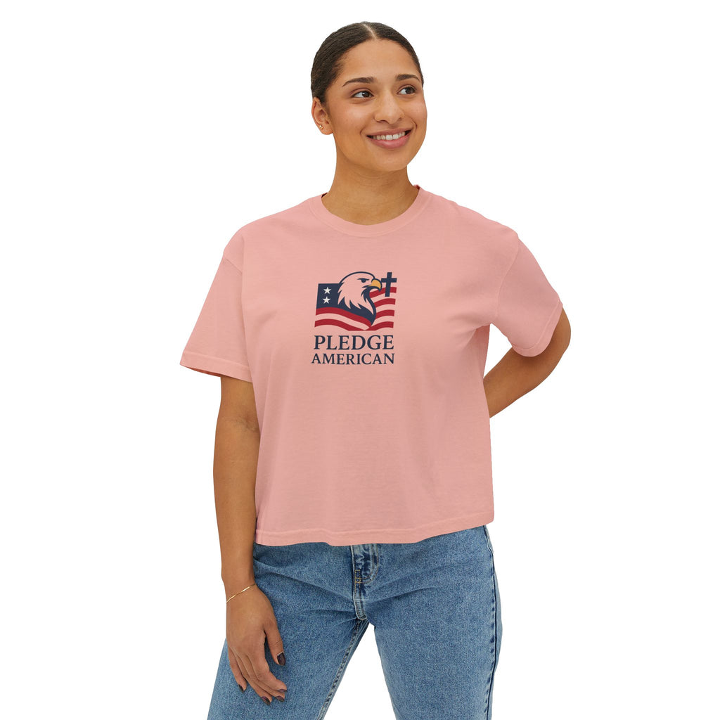 The Pledge American Women's Boxy Tee