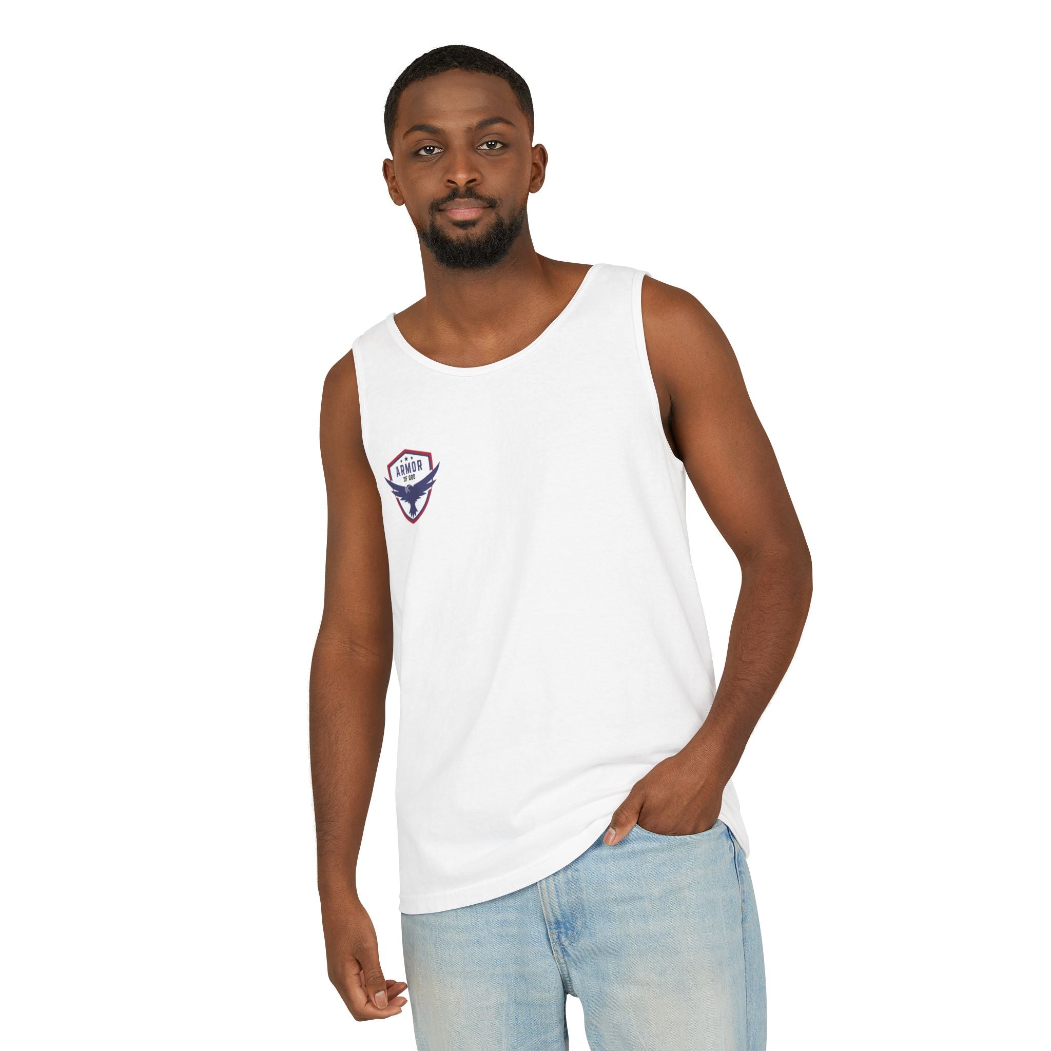 The Armor of God Men's Tank