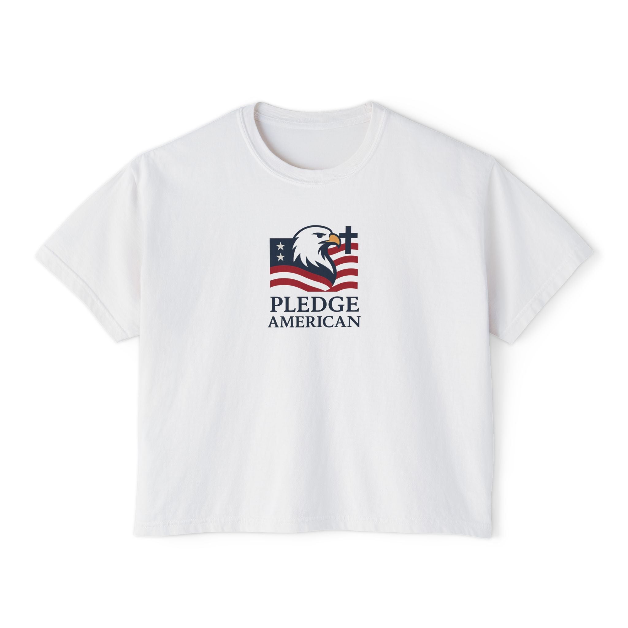 The Pledge American Women's Boxy Tee
