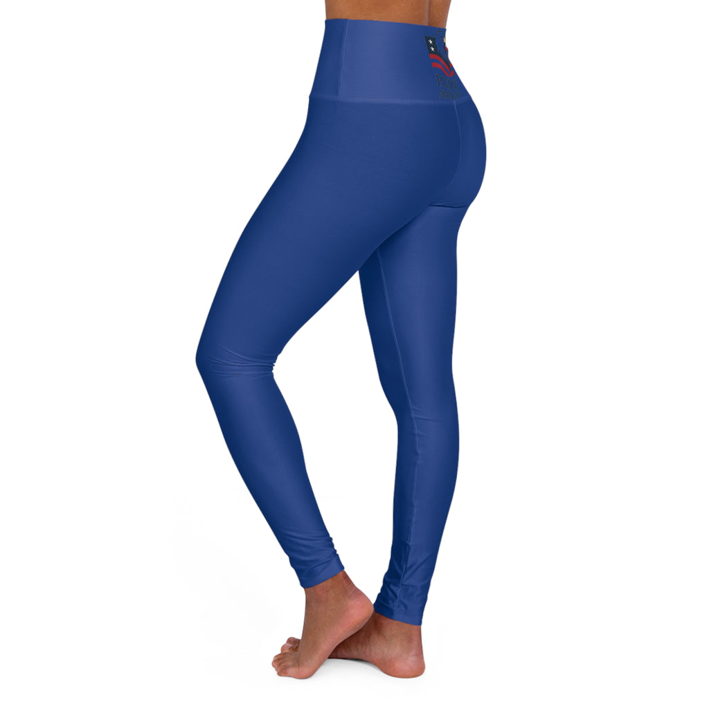 The Pledge American 'Deep Ocean' High Waisted Yoga Leggings
