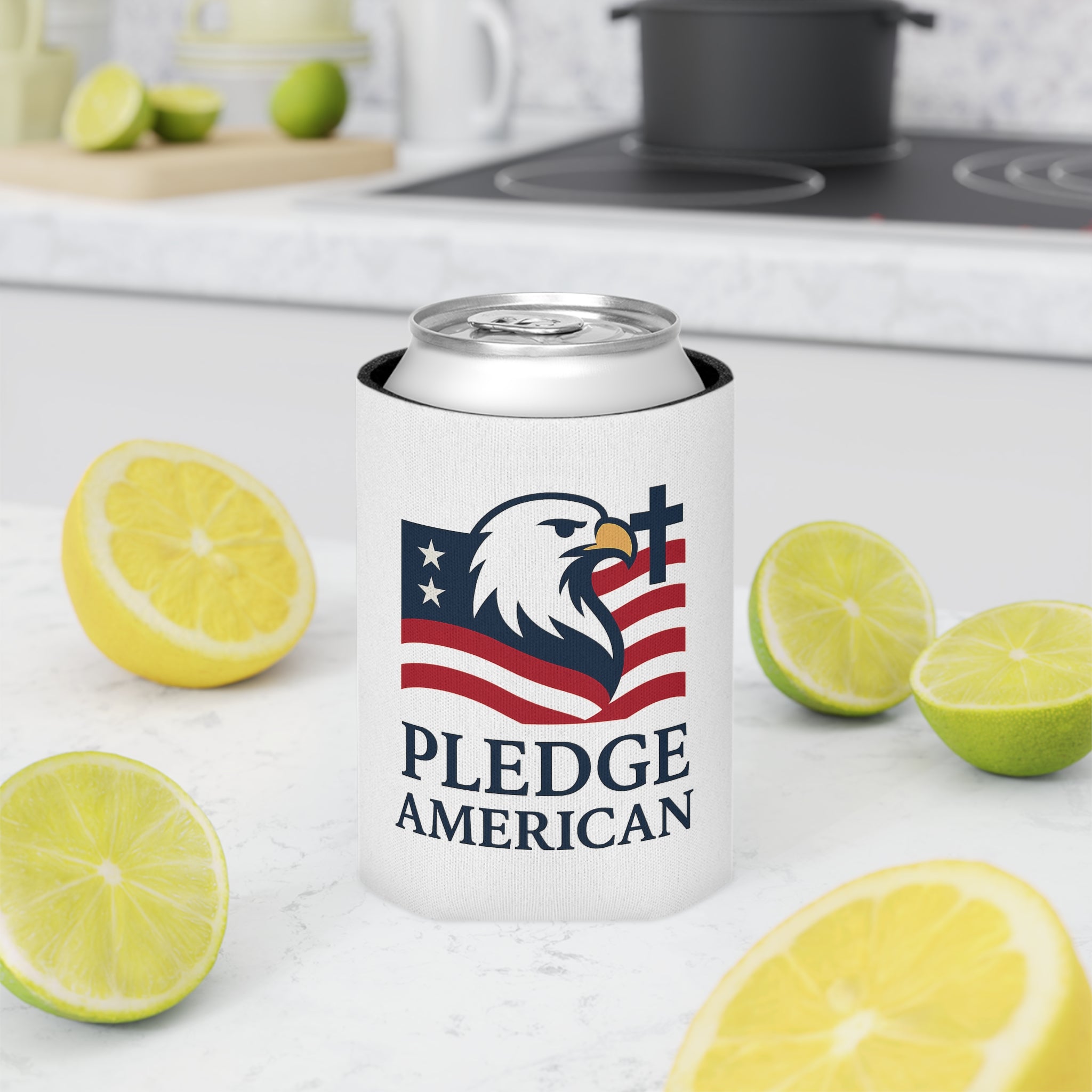 The Pledge American Can Cooler